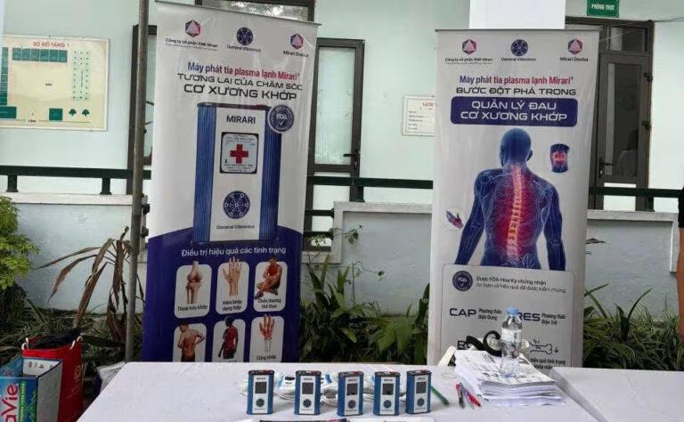 Cold Plasma Therapy Reaches Vietnam’s War Veterans in Community Health Outreach Near Hanoi